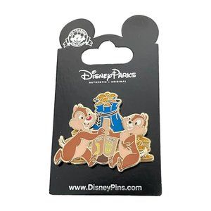 Disney Parks Chip and Dale Hanukkah Dreidel Gelt Pin